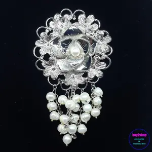 Bros alpaka mutiara air tawar bunga mawar Bros Kebaya Bros etnik