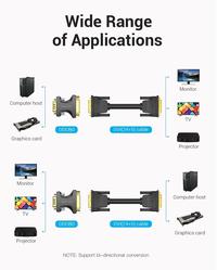 Gambar Adapter Konverter DVI-I (24+5) to VGA Konektor VGA Video Monitor - DDD Premium dari XLink Jakarta Kota Administrasi Jakarta Barat 5 Tokopedia