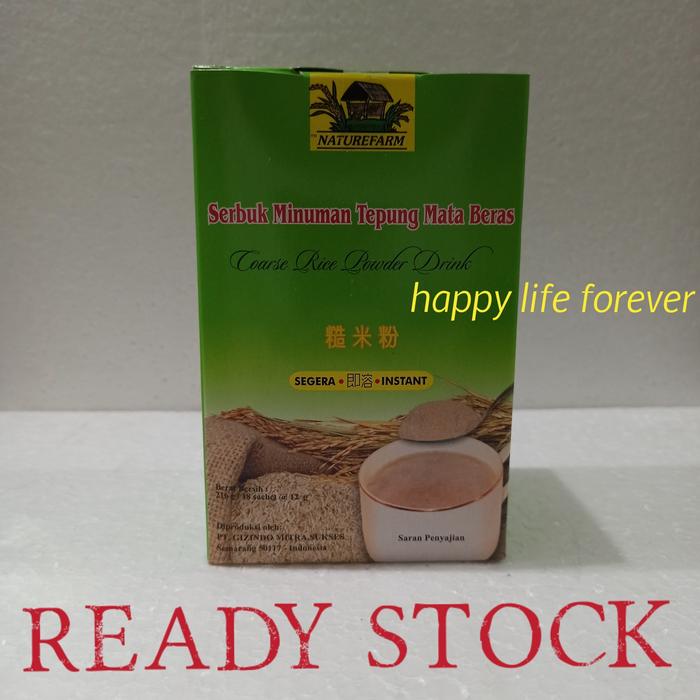 Gambar Tepung Mata Beras Naturefarm Kemasan Sachet dari Happy Life Forever Shop Kota Bandung Tokopedia