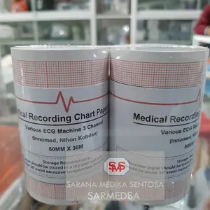 Kertas EKG 80mm x 30m
