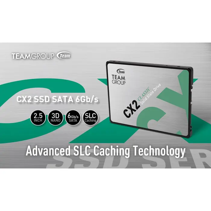 Ssd Team CX2 512GB Sata 3 - Ssd 512GB Team Sata 3