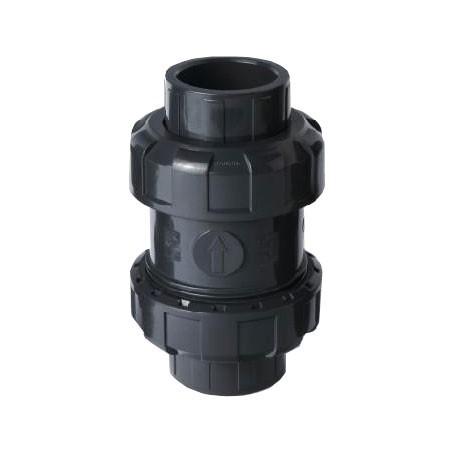 Gambar Sanking UPVC True Union Ball Check Valve 1 1/2" DN40 dari INVALTECH Kota Administrasi Jakarta Barat Tokopedia