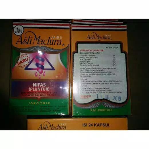 Kapsul Pluntur/Nifas/Datang Bulan Jokotole