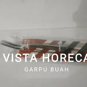 Garpu Buah Fruit Fork Stainless Steel SUBRON (isi 3)- Bahan Tebal