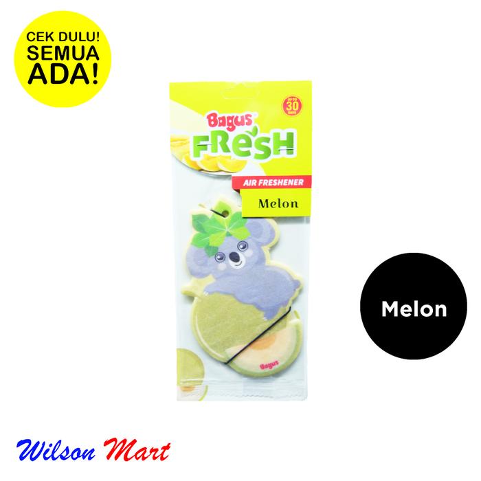 Gambar BAGUS FRESH AIR FRESHNER MELON GANTUNGAN PEWANGI MOBIL dari Wilson Mart Kota Administrasi Jakarta Barat Tokopedia