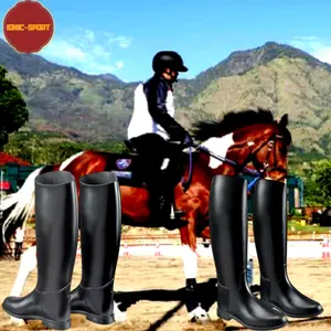 Fouganza Sepatu Berkuda Dewasa Olahraga Berkuda Boots Schooling Horse Ridding