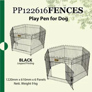 PP122616 Pagar Anjing Dog Fence Play Pen