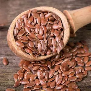 Brown Flaxseed Organic 100 gr - Flaxseeds Flax seed Biji Rami