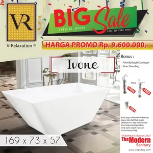 BIG SALE VR BATHTUB STANDING IVONE