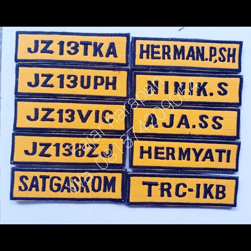 papan nama rapi bordir new - Shop | Tokopedia