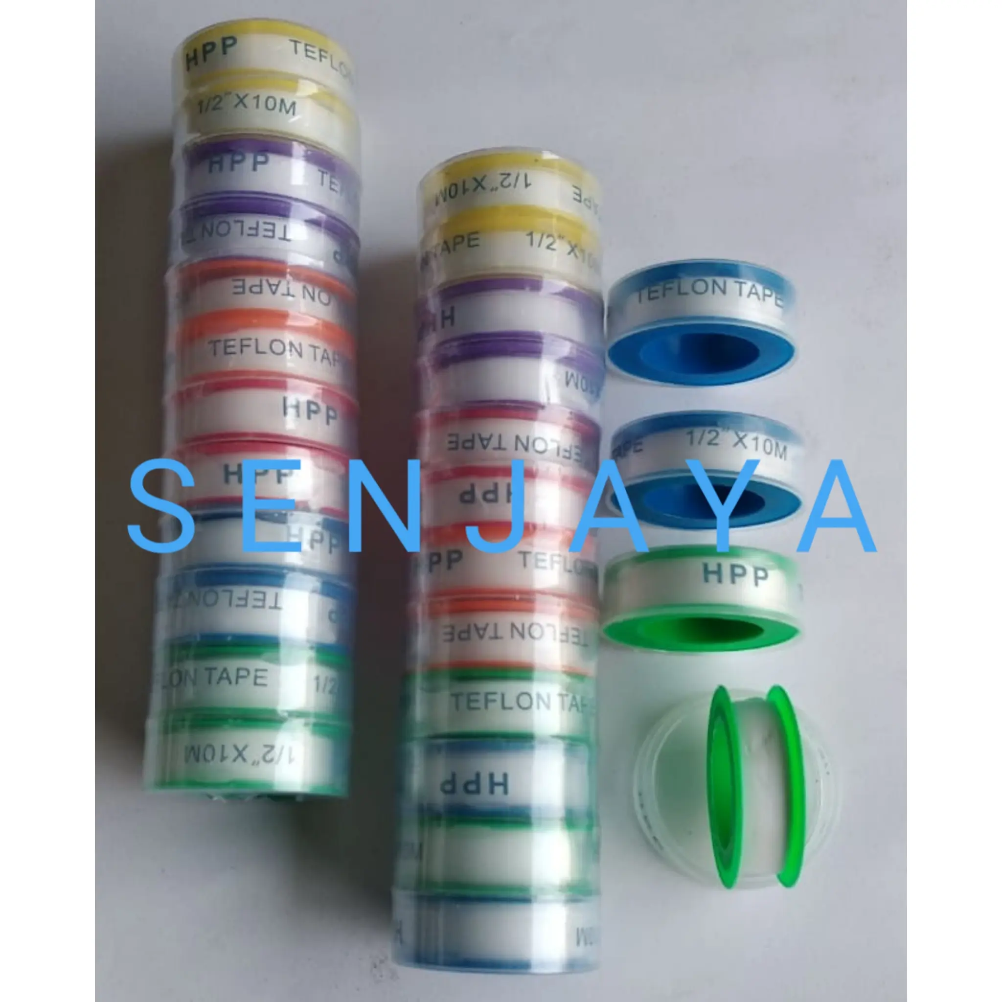 Sealtape HPP seal tape seltip isolasi putih untuk kran air panjang 10