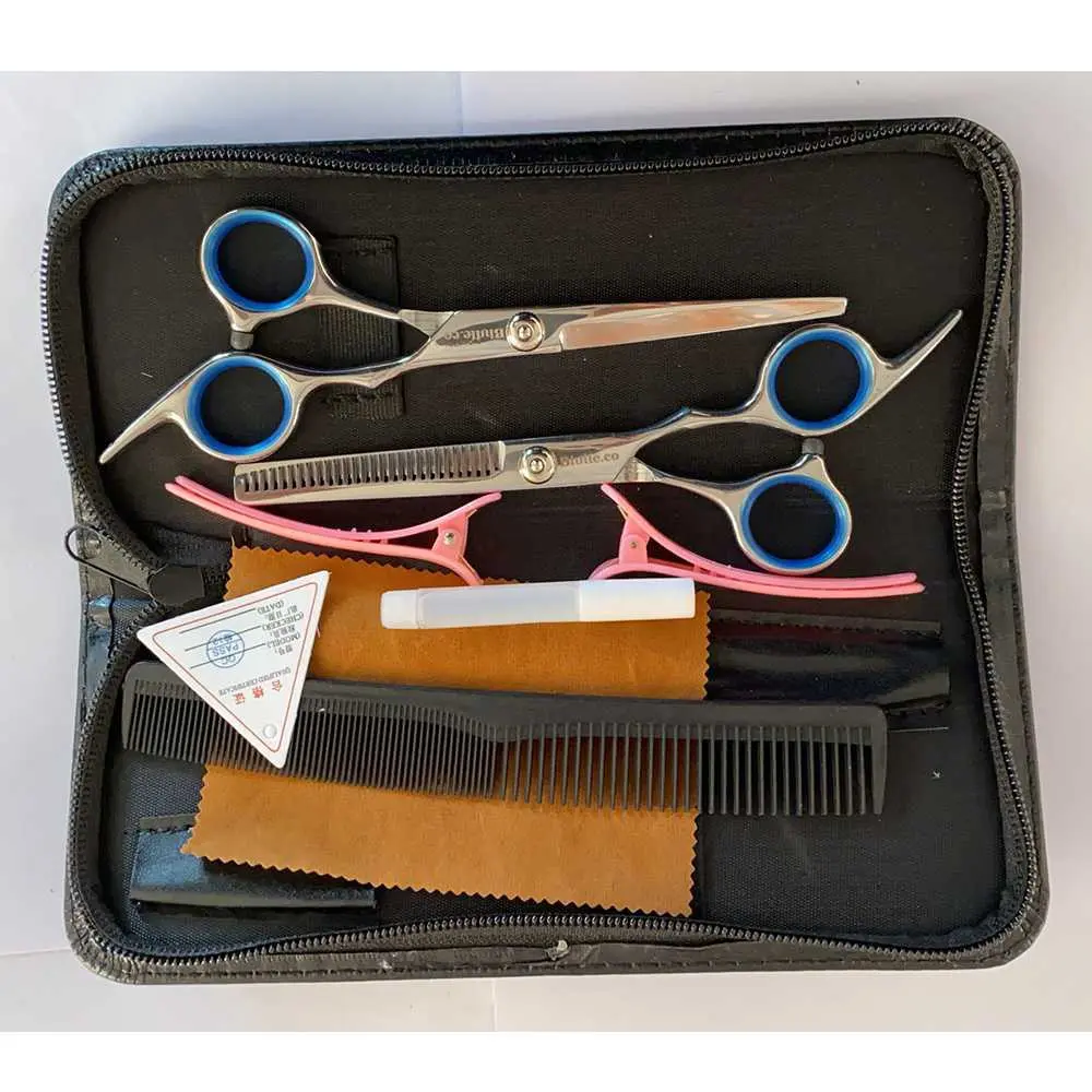 Peralatan Set Gunting Rambut Salon Alat Cukur Rambut Barbershop