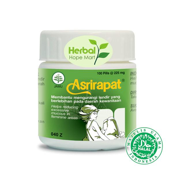 Asrirapat Botol 100 PIL - Mencegah Keputihan , Merapatkan dan Menguat