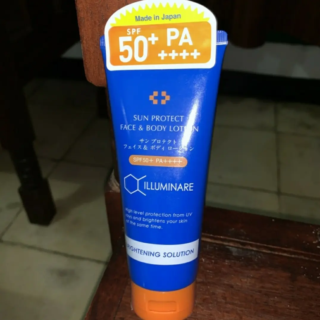 Illuminare Sun Protect Face & Body Lotion Sunblock Japan Brightening