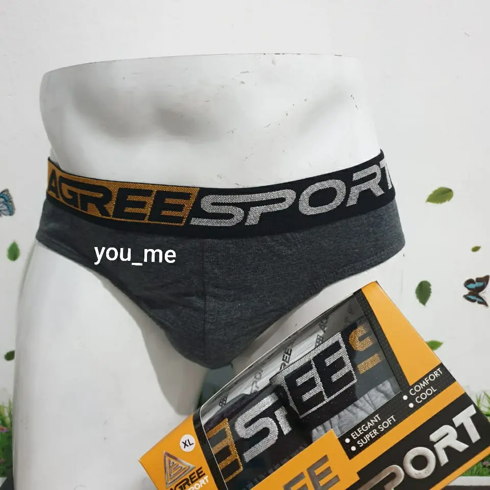 celana dalam pria agree sport r2327