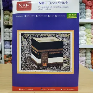 Paket Kristik/Crosstitch F408 Pilgrimage to mecca