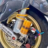 Gambar Ohlins STX tabung Shock iget Suspension Vespa LX S Sprint Prima GTS dari skuterkoloni Kab. Badung 4 Tokopedia