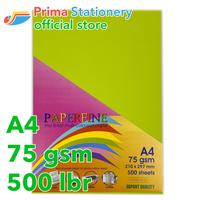 Gambar Paperfine Kertas HVS Warna A4 IT 321 Cyber Green Rim isi 500 lbr [TC] dari Prima Stationery Official Kota Administrasi Jakarta Utara 1 Tokopedia
