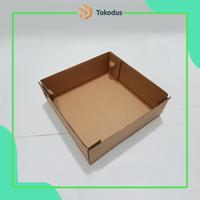 Gambar Kotak Dus Kue 20 x 20 x 7 cm - Plus Mika (Bisa Custom) Tokodus TKI dari Tokodus TKI Kab. Bandung 3 Tokopedia