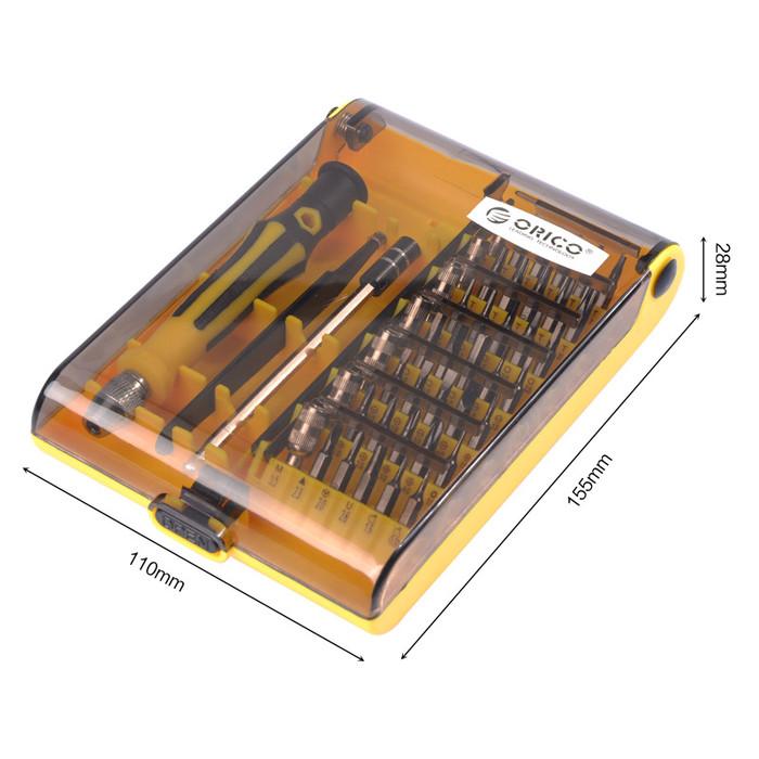 Gambar ORICO ST3 Screwdriver Set 42 in 1 dari Kenkez-com Kota Administrasi Jakarta Pusat Tokopedia