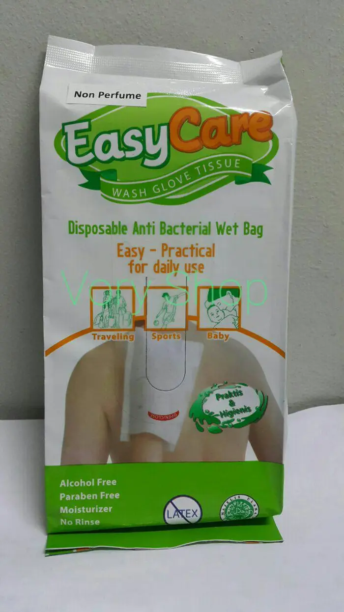 EASY CARE WASH GLOVE TISSUE 12'S