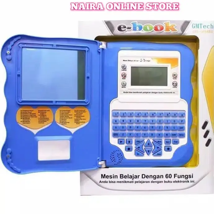 Mainan Edukasi E Book Elektronik Mesin Belajar Anak Laki Laki Perempuan Viral Terbaru Unik Berkualitas SNI 60 Fungsi Tablet English Indonesia