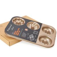 Gambar Chefmade Cetakan Kue Donat 3 Motif / Non Stick Donut Pan - WK9226 dari Trinity Kitchen Kota Administrasi Jakarta Barat 2 Tokopedia