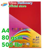 Gambar Paperfine Kertas HVS Warna A4 IT 250 Red Rim isi 500 lbr [TC] dari Prima Stationery Official Kota Administrasi Jakarta Utara 1 Tokopedia