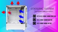 Gambar CUBE GAMING DREUX ATX - LEFT SIDE TEMPERED GLASS dari Techno Computer Bali Kota Denpasar 3 Tokopedia