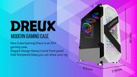 Gambar CUBE GAMING DREUX ATX - LEFT SIDE TEMPERED GLASS dari Techno Computer Bali Kota Denpasar 2 Tokopedia