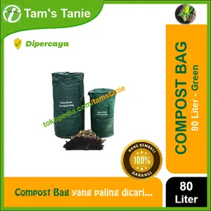 Compost Bag 80 Liter Green
