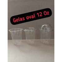 Gambar Gelas oval 12 Oz tanpa tutup - - dari Anugrah Plastik_NEW Kota Surabaya 2 Tokopedia