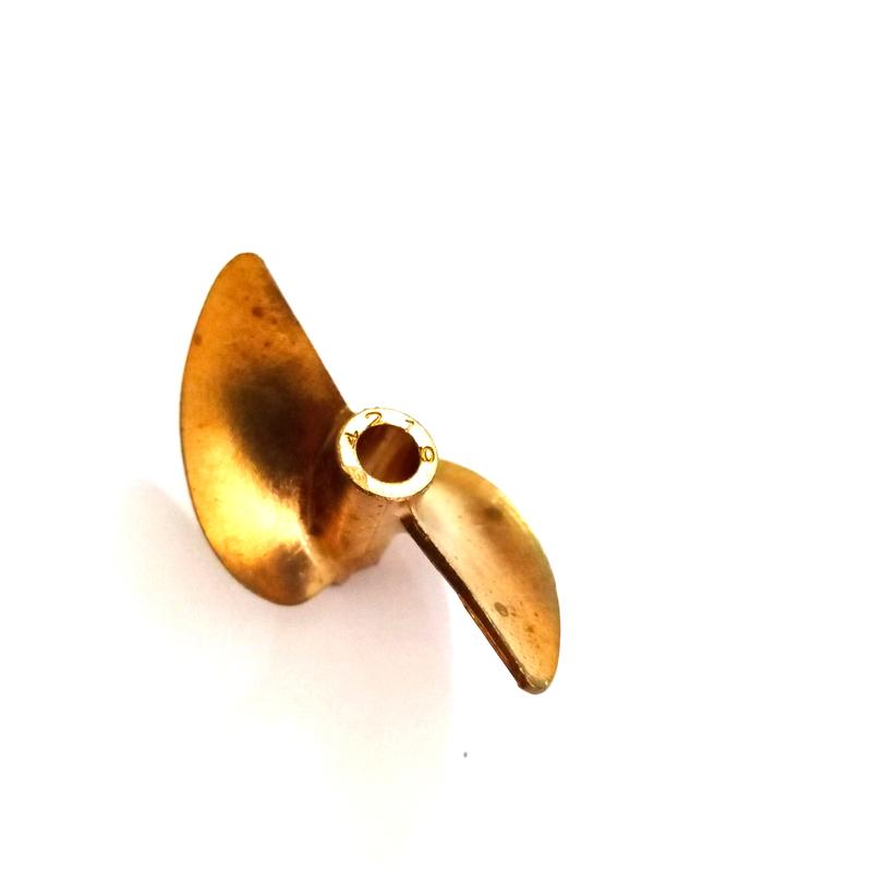 Propeller Copper 42mm 2Blade D=4.76mm for electric 1