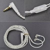 Gambar Kabel Cable KZ Upgrade KZ Silver Plated Cable with Mic KZ ZSN PRO X - FLAT PIN C dari NADDA OFFICIAL STORE Kota Administrasi Jakarta Barat 2 Tokopedia