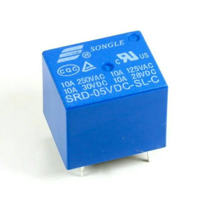 Relay 5pin 5V/12V 10 Ampere songle SRD