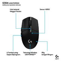 Gambar Logitech G304 Lightspeed Wireless Gaming Mouse - Hitam dari JnJ Online Kota Administrasi Jakarta Pusat 2 Tokopedia