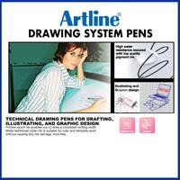Gambar ARTLINE Drawing System Pens EK-237 - Black dari Artline Indonesia Kota Surabaya 5 Tokopedia