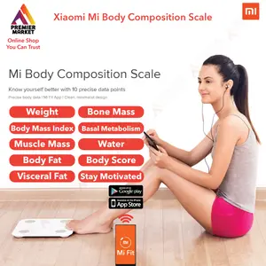 Xiaomi Mi Body Composition Scale - Timbangan Body Fat Digital Smart