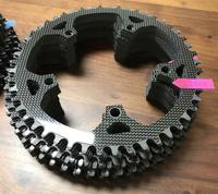 Gambar Lightworks Ultralight Carbon Chainring 5 Arm BCD 130 dari Overflow 7 Kab. Tangerang 5 Tokopedia