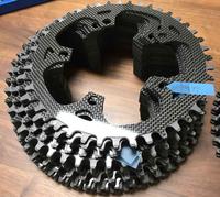 Gambar Lightworks Ultralight Carbon Chainring 5 Arm BCD 110 dari Overflow 7 Kab. Tangerang 4 Tokopedia