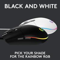 Gambar Logitech G102 LightSync RGB Gaming Mouse - Hitam dari JnJ Online Kota Administrasi Jakarta Pusat 1 Tokopedia