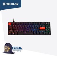Gambar Rexus Keyboard Gaming Mechanical Daxa M71 Classic - WHITE, RED SWITCH dari Techno Computer Bali Kota Denpasar 3 Tokopedia