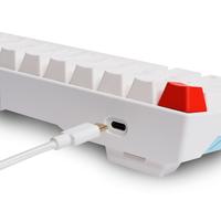 Gambar Rexus Keyboard Gaming Mechanical Daxa M71 Classic - WHITE, RED SWITCH dari Techno Computer Bali Kota Denpasar 4 Tokopedia