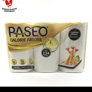 paseo tissue calorie absorb 2ply /kitchen towel / tissue dapur