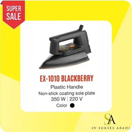 Setrika Listrik Maspion EX 1010 BB / EX1010BB / EX-1010BB / EX-1010 BB Setrika Mini Maspion Gosokan Baju Mini Dry Iron