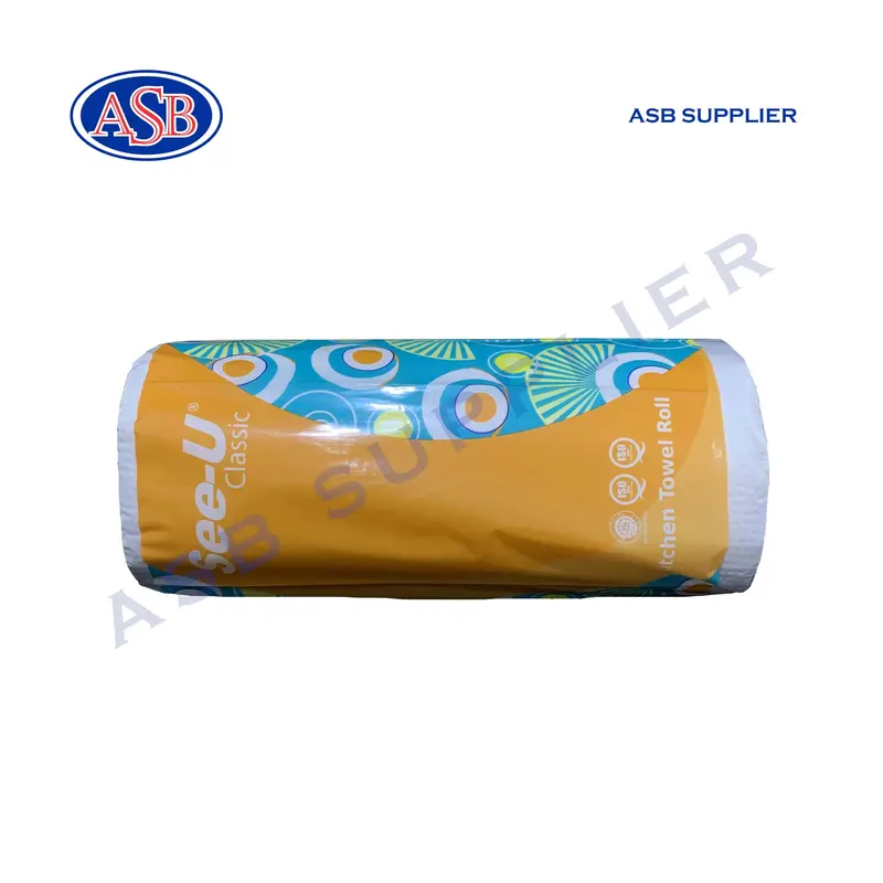 Tissue / Tisu SEE-U Classic Kitchen Towel Roll (135 Sheets) 4