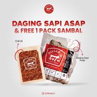 Gambar SEI SAPI Bundle 500gr DIASAPIN Daging Asap Sapi Plus Sambal Chili Oil dari DIASAPIN Kota Bandung 1 Tokopedia