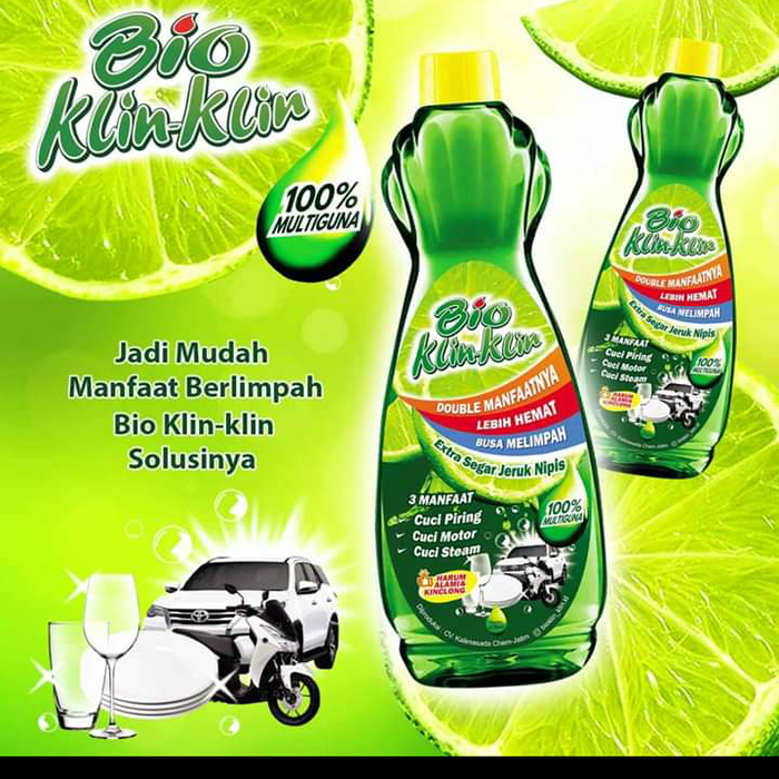 Gambar Bio klin-klin sabun pencuci piring serbaguna dari Ummuafrihah Kota Surabaya Tokopedia