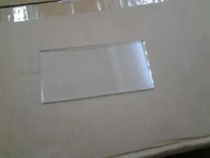 Kaca Las putih / Kaca las bening