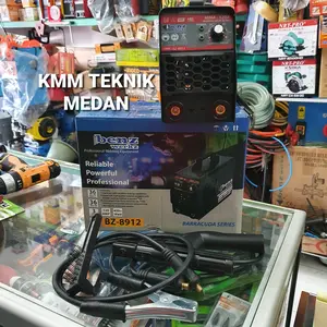 BENZ MESIN TRAFO INVERTER LAS 450 WATT BARRACUDA MMA 120A MMA-120A